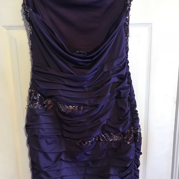 Eclipse purple dress - Picture 3 of 4